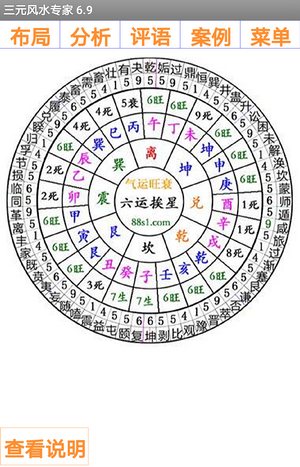 增加了杨曾先师挨星秘法盘