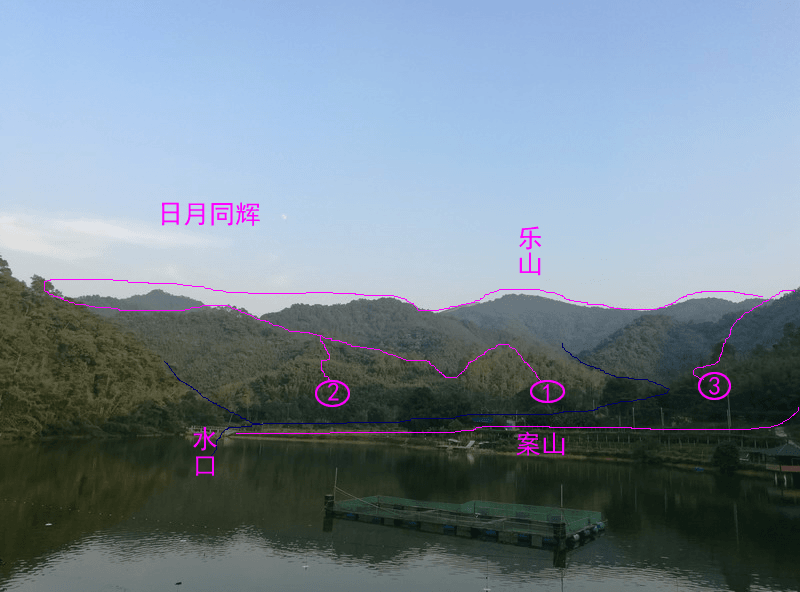 肇庆广宁风水行为陈府寻龙点穴